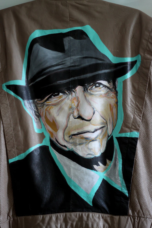 Leonard Cohen, Leonard Cohen portrait, Leonard Cohen jacket