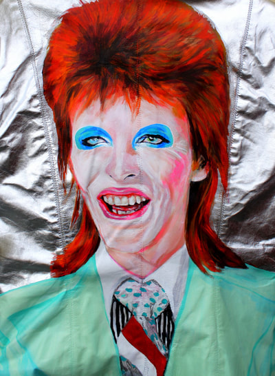 David Bowie, David Bowie portrait, Bowie, Bowie jacket